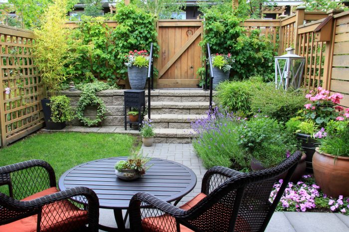 Garden small space outdoor landscape make ideas beautiful most backyard